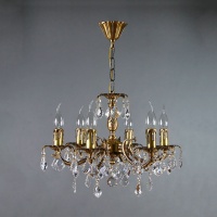 Подвесная люстра Ambiente Benisa 2226/6 AB New Leaf  фото, kupilegko.ru