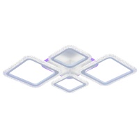 Потолочная светодиодная люстра Profit Light 8015/2+2 WHT  фото, kupilegko.ru