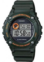 Японские наручные мужские часы Casio W-216H-3B. Коллекция Digital  фото, kupilegko.ru