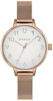 fashion наручные женские часы Obaku V237LXVIMV. Коллекция Mesh  фото, kupilegko.ru