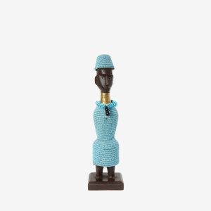 Namji Doll Blue Скульптура 35 см African Modern  фото, kupilegko.ru