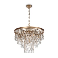 Подвесная люстра Maytoni Linn MOD091PL-07G  фото, kupilegko.ru