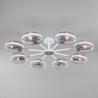 Потолочная люстра Eurosvet Gallo 70121/8 белый  фото, kupilegko.ru