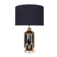 Настольная лампа Arte Lamp Revati A4016LT-1BK  фото, kupilegko.ru