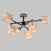 Потолочная люстра IMEX MD.4212-6-S-BK+AB  фото, kupilegko.ru