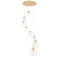 Подвесная люстра Arte Lamp Volare A1900SP-8AB  фото, kupilegko.ru