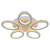 Потолочная светодиодная люстра Profit Light 8020/5 WHT  фото, kupilegko.ru