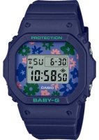 Японские наручные женские часы Casio BGD-565RP-2. Коллекция Baby-G  фото, kupilegko.ru