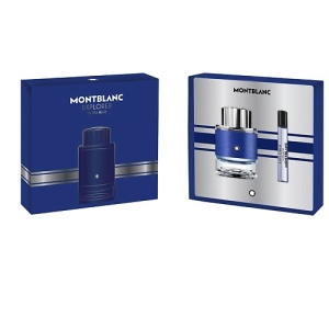 Мужской парфюмерный набор подарочный MONTBLANC EXPLORER ULTRA BLUE 126301187 LT  фото, kupilegko.ru