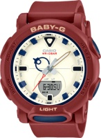 Японские наручные женские часы Casio BGA-310RP-4A. Коллекция Baby-G  фото, kupilegko.ru