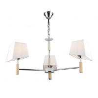 Подвесная люстра IMEX MD.4221-3-P-CH+WH  фото, kupilegko.ru