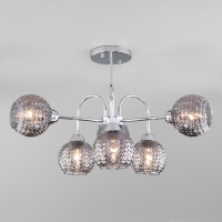 Потолочная люстра Eurosvet Ottawa 30175/6 хром  фото, kupilegko.ru