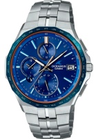 Смарт-часы, Японские наручные мужские часы Casio OCW-S5000F-2AJF. Коллекция Oceanus  фото, kupilegko.ru
