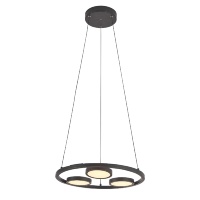 Подвесная светодиодная люстра Crystal Lux CLT 027C3 D450 BL  фото, kupilegko.ru