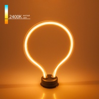 Светодиодная лампа Elektrostandard Art filament 4W 2400K E27 round (BL  фото, kupilegko.ru