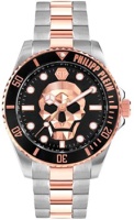 fashion наручные мужские часы Philipp Plein PWOAA0822. Коллекция The Skull Diver  фото, kupilegko.ru