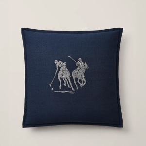 Griffith Navy Подушка Ralph Lauren Home  фото, kupilegko.ru