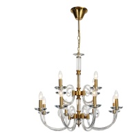 Подвесная люстра Stilfort Glass 1050/03/12P  фото, kupilegko.ru