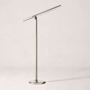 Barrett LED Boom Nickel Напольная лампа Ralph Lauren Home  фото, kupilegko.ru
