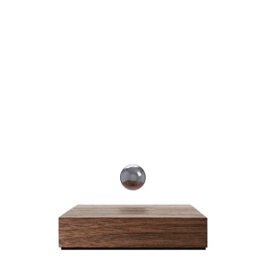 Buda Ball Walnut/Chrome Шар левитирующий Flyte  фото, kupilegko.ru