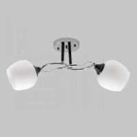 Потолочная люстра IMEX MD.3618-2-S-CH+BK  фото, kupilegko.ru