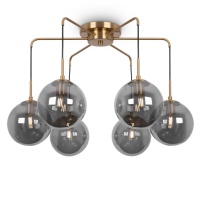 Подвесная люстра Freya Moricio FR5140PL-06G  фото, kupilegko.ru