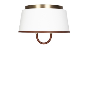 Katie M Flush Brass Lauren RL Потолочный накладной светильник Lauren Ralph Lauren  фото, kupilegko.ru