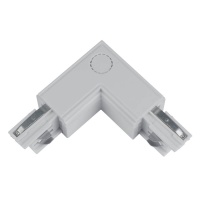 Соединитель для шинопроводов L-образный внутренний Uniel UBX-A22 Silver 09767  фото, kupilegko.ru