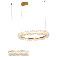 Подвесная светодиодная люстра Kink Light 08245,36PA(4000K)  фото, kupilegko.ru