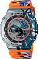 Японские наручные мужские часы Casio GM-2100SS-1A. Коллекция G-Shock  фото, kupilegko.ru