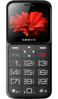 Кнопочный сотовый телефон Texet TM-B226 Черно-красный  фото, kupilegko.ru