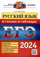 Русский язык в схемах и таблицах. ЕГЭ-2024. Политова И.Н.  фото, kupilegko.ru