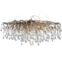 Подвесная люстра Garda Decor Капли 86-8015/1200G  фото, kupilegko.ru