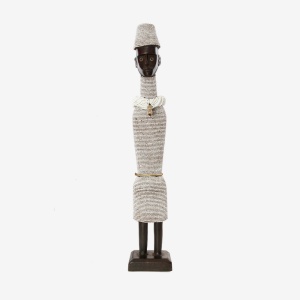 Namji Doll White Скульптура 61 см African Modern  фото, kupilegko.ru