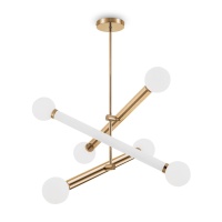 Подвесная люстра Freya Cross FR5381PL-06G  фото, kupilegko.ru