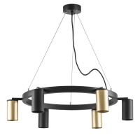 Подвесная люстра Lightstar Rullo (571016+214440-3+214437-3) LR016403373  фото, kupilegko.ru