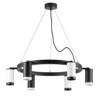 Подвесная люстра Lightstar Rullo (571016+214437-3+214436-3+203437-3+203436-3) LR01637336376  фото, kupilegko.ru