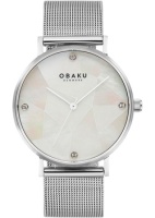 fashion наручные женские часы Obaku V268LXCWMC. Коллекция Mesh  фото, kupilegko.ru