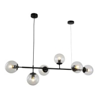 Подвесная люстра Lumina Deco Ceredo LDP 6034-6 BK  фото, kupilegko.ru