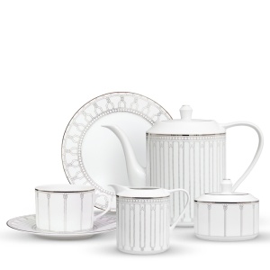 Allegro Чайный сервиз на 6 персон Porcel 1987  фото, kupilegko.ru