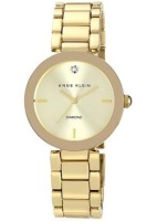 fashion наручные женские часы Anne Klein 1362CHGB. Коллекция Diamond  фото, kupilegko.ru