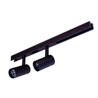 Магнитный трековый светильник ЭРА TRM20-6-7W3K-B для системы NOVA черный Б0054820  фото, kupilegko.ru