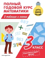 Полный годовой курс математики в таблицах и схемах: 3 класс. Иванова Марина Александровна  фото, kupilegko.ru