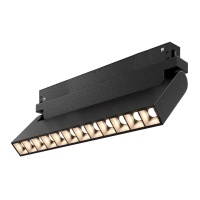 Трековый светодиодный светильник для магнитного шинопровода Arte Lamp Linea A4638PL-1BK  фото, kupilegko.ru