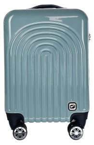Пластиковый чемодан на колесах с кодовым замком средний, размер M Airport 110038 AU  фото, kupilegko.ru