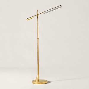 Daley Adjustable Brass Напольная лампа Ralph Lauren Home  фото, kupilegko.ru