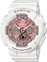 Японские наручные женские часы Casio BA-130-7A1ER. Коллекция Baby-G  фото, kupilegko.ru