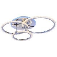 Потолочная светодиодная люстра Profit Light 8027/3 CHR  фото, kupilegko.ru