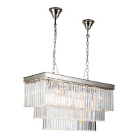 Подвесная люстра iLamp Triumph 6119-800 Nickel  фото, kupilegko.ru