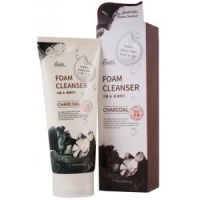 Пенка для умывания с древесным углём Ekel Charcoal Foam Cleanser  фото, kupilegko.ru